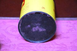 Vintage Shell Retinax and39A 1lb Grease Tin