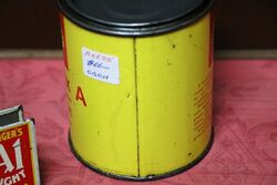 Vintage Shell Retinax and39A 1lb Grease Tin