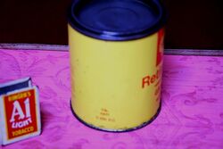 Vintage Shell Retinax and39A 1lb Grease Tin
