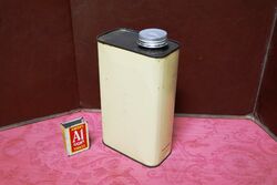 Vintage Shell Spirax 140 EP Gear Oil 1 Quart Tin