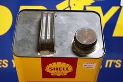 Vintage Shell Spirax HD90 One Gallon Motor Oil Tin