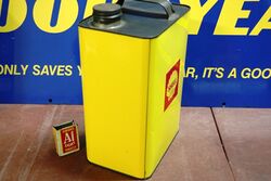 Vintage Shell Spirax HD90 One Gallon Motor Oil Tin