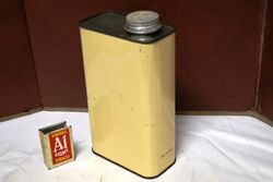 Vintage Shell Spirax  90 EP Gear Oil Tin
