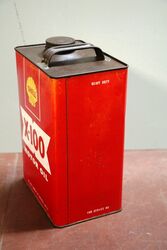 Vintage Shell X100 3040 Motor Oil 1gal Tin