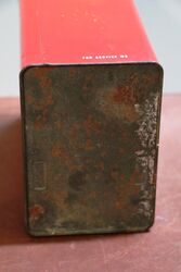 Vintage Shell X100 3040 Motor Oil 1gal Tin