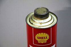 Vintage Shell X100 30 Motor Oil One Quart Can