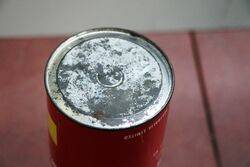 Vintage Shell X100 30 Motor Oil One Quart Can