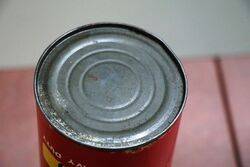 Vintage Shell X100 40 Motor Oil One Quart Can