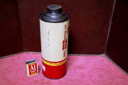 Vintage Shell X100 Motor Oil One Quart Tin