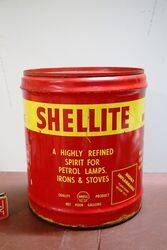 Vintage Shellite Refined Spirit 4 gal Drum