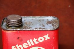 Vintage Shelltox 15 fluid oz Tin
