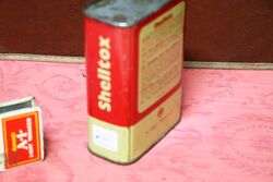 Vintage Shelltox 15 fluid oz Tin