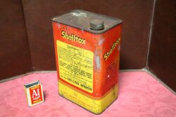 Vintage Shelltox DDT Half Gallon Tin