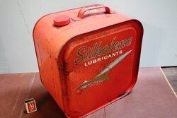 Vintage Silkolene Lubricants 5gl Drum