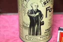 Vintage Slippery ELM Food Unopened Tin with Contents