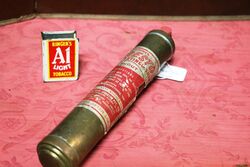 Vintage Small Stokes Presto Scout Fire Extinguisher