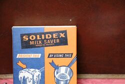 Vintage Solidex Milk Saver in Original Box