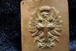 Vintage Spanish Military Belt Buckle