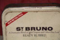 Vintage St Bruno Ready Rubbed Tobacco Tin