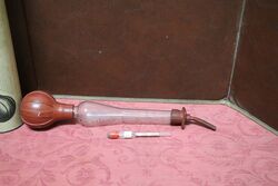 Vintage Stadium Heavy Duty Hydrometer in Original Cylinder