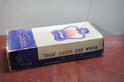 Vintage Stainless no 690 Tala Queen Egg Wisk