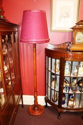 Vintage Standard Lamp with Shade 