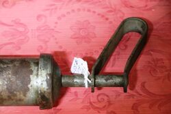 Vintage Steel Pump Action Auto Grease Gun Dispenser