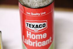 Vintage Texaco Home Lubricant 4 oz Tin