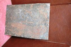 Vintage The Sun News Pictorial Hand Painted Tin Sign 