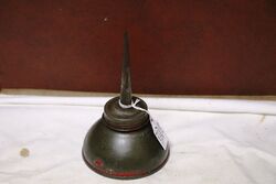 Vintage Thumb Pump Oiler with 3 Spout
