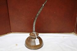 Vintage Thumb Pump Oiler with Flexible Spout. 