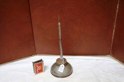 Vintage Thumb Pump Oiler with a 7 Flexible Spout