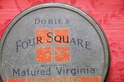 Vintage Tobacco Tin Four Square Fine Cut Tin