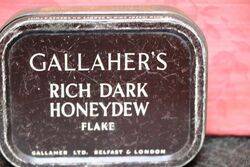 Vintage Tobacco Tin Gallaherand39s Rich Dark Honeydew Tin