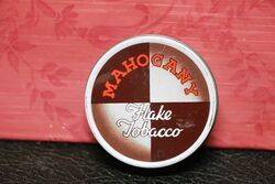 Vintage Tobacco Tin Mahogany Flake 1 oz Tin