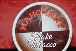 Vintage Tobacco Tin Mahogany Flake 1 oz Tin