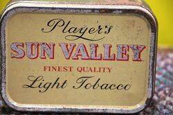 Vintage Tobacco Tin Playerand39s Sun Valley Tin