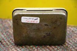 Vintage Tobacco Tin Rubicon Spun Cut Tin