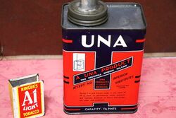 Vintage UNA  SUNCAN Farm Machinery Oil Can