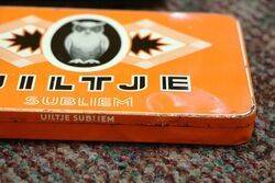 Vintage Uiltje Subliem 10 Sigaren Tin