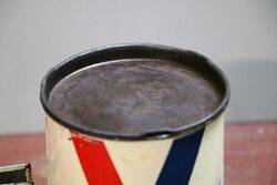 Vintage Valvoline 1lb Grease Tin