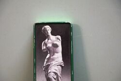 Vintage Venus Perfect Pencils Pictorial Tin Case 