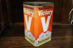 Vintage Victory Lozenges Tin