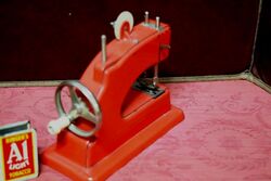 Vintage Vulcan Minor Metal Childs Toy Sewing Machine 