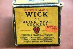 Vintage WICK for Cookers Boxed Wick