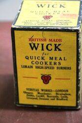 Vintage WICK for Cookers Boxed Wick