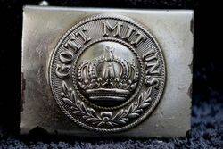 Vintage WW 1 German Army Belt Buckle