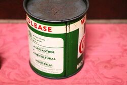 Vintage Wakefield Castroease 1lb Tin