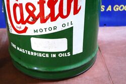 Vintage Wakefield Castrol Z Motor Oil 5gal Can 