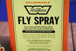 Vintage Watkins Fly Spray Half Gallon Tin